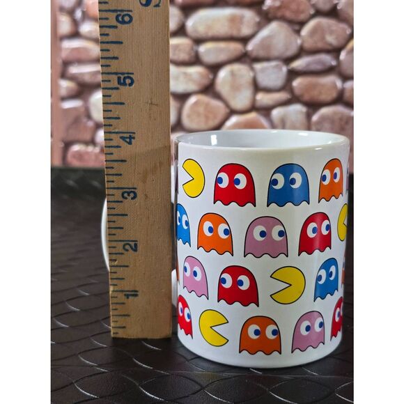 Vintage Pac-Man Coffee Mug Cup Bandai Namco - Picture 8 of 8